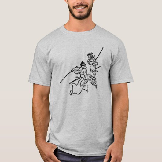 twee samurai t-shirt (Voorkant)