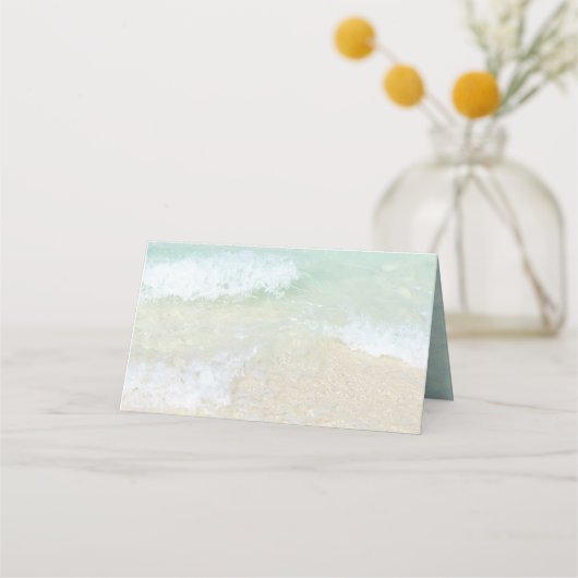 Twee Sand Dollars Standing Place Card Table Number Plaatskaartje (Achterkant)