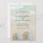 Twee Sand Dollars Wedding Shower Engagement Party Kaart (Voorkant)