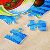 Twee Santas Legpuzzel (Zijkant)