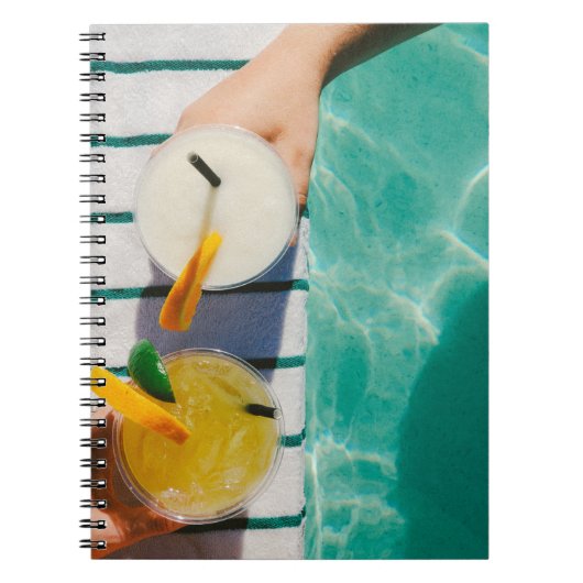 Twee sap-bekertjes notitieboek (Voorkant)