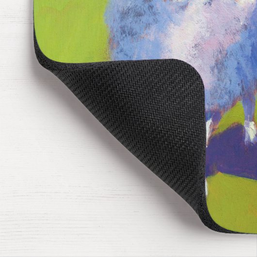 Twee schapen in het veld muismat (Hoek)