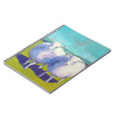 Twee schapen in het veld notitieboek (Linkerzijde)