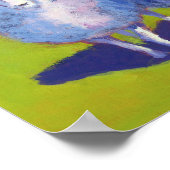 Twee schapen in het veld poster (Hoek)