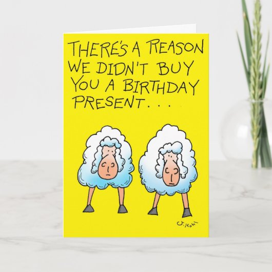 Twee Schapen Kaart (Voorkant)