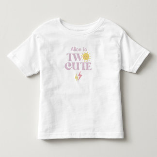 Twee Schattig – T-shirt voor 2e verjaardag voor Pe
