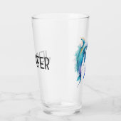 Twee schattige dolfijnen glas (Rechts)