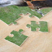 Twee schattige ezels legpuzzel (Zijkant)