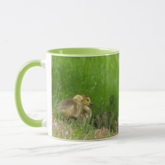 Twee Schattige Goslings Mok (Links)