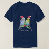 Twee schattige kerstcadeautjes t-shirt (Design voorkant)