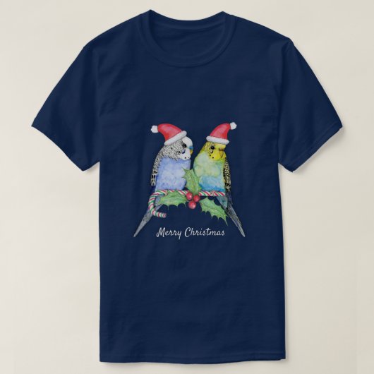 Twee schattige kerstcadeautjes t-shirt (Design voorkant)