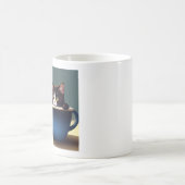 Twee schattige kittens in mokken full colour (Center)