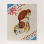 twee schattige kittens legpuzzel (Verticaal)