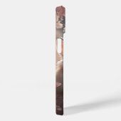 Twee schattige konijnen met sakura iPhone 14 hoesj Case-Mate iPhone Case (Achterkant / Rechts)