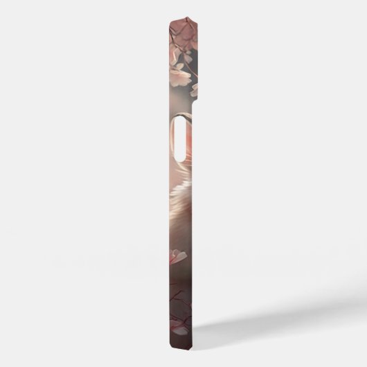 Twee schattige konijnen met sakura iPhone 14 hoesj Case-Mate iPhone Case (Achterkant / Rechts)