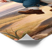 Twee Schattige  Munchkins dansen Poster (Hoek)