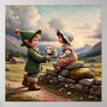 Twee Schattige Munchkins in Landkleding