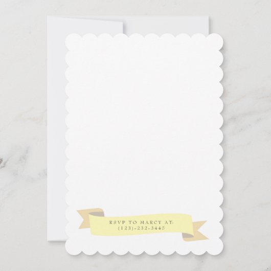 Twee Schattige | Tweede verjaardag partij foto Kaart (Achterkant)