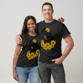 Twee schattige vossen. t-shirt (Unisex)