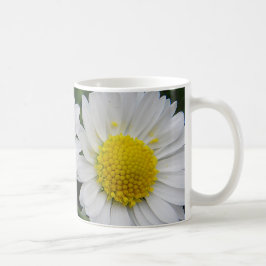 Twee schattige, witte dageraad koffiemok