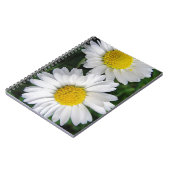 Twee schattige, witte notitieboek (Linkerzijde)