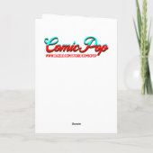 Twee Schattigee Aziatische kinderen Kerst Feestdagen Kaart (Achterkant)