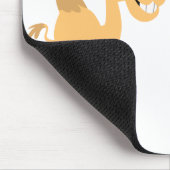 Twee Schattigee Cartoon Camels Mousepad Muismat (Hoek)