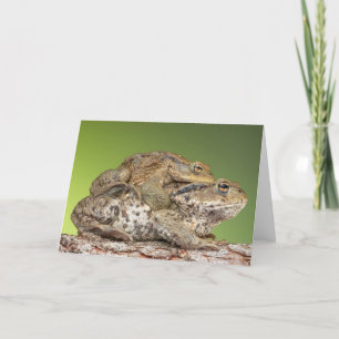 Twee Schattigee padden Kaart