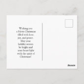 Twee Schattigee schapen Briefkaart (Achterkant)