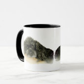 Twee Schattigee zwarte poedels Mok (Voorkant links)