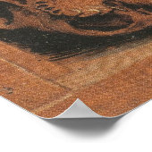 Twee Schedels op een Gebied van het Venster Poster (Hoek)