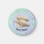 Twee schelpen magneet (Voorkant)