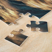 Twee schepen in het Zee Legpuzzel (Zijkant)