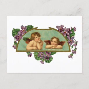 Twee  schilderijen van Angels Briefkaart