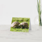 Twee schildpadden - Beste Vrienden! Wenskaart Kaart (Voorkant)