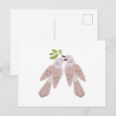 Twee schildpadden briefkaart (Voorkant / Achterkant)