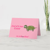 Twee Schildpadden in Kaart van Valentijn van de (Achterkant)