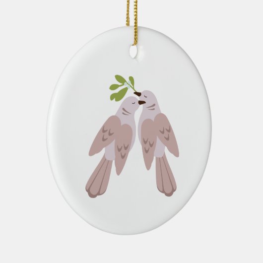 Twee schildpadden keramisch ornament (Rechts)