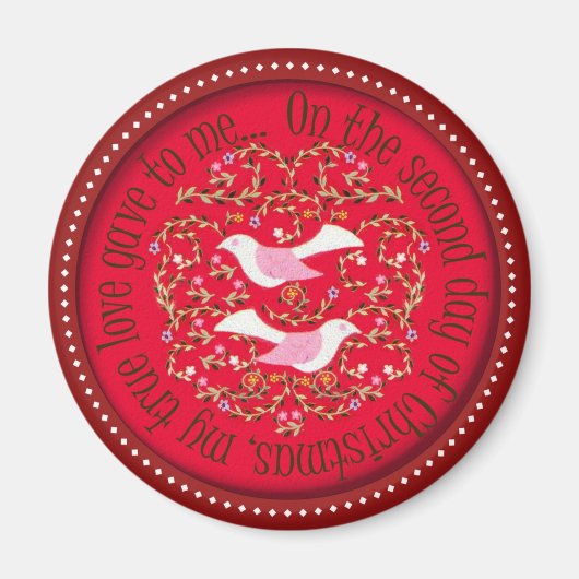 Twee schildpadden magneet (Voorkant)