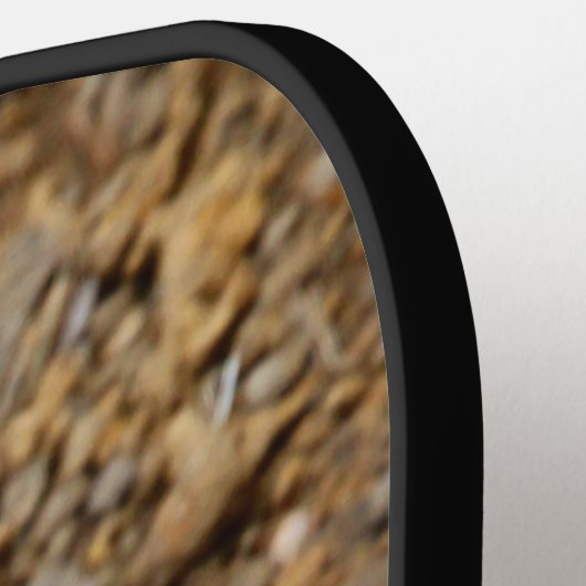 Twee schildpadden pickleball paddle (Links Detail)