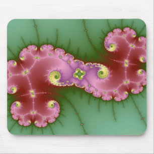 Twee schoenen - Fractal Mousepad Muismat