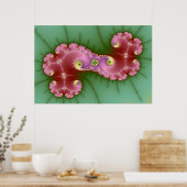 Twee schoenen - Fractal Poster (Keuken)