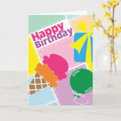 Twee schotels zijn beter dan één! - Verjaardag Kaa Kaart (Gele Bloem)