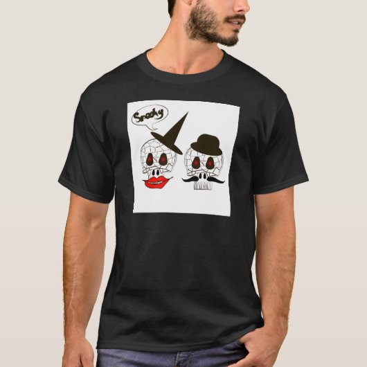 Twee sculls t-shirt (Voorkant)