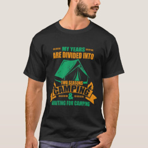 Twee seizoenen van Camping T-shirt