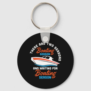 Twee seizoenen varen - Funny Boat Captain en Bo Sleutelhanger