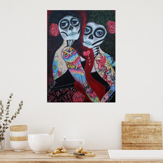 Twee Senoritas Poster (Keuken)