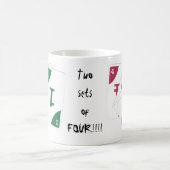 Twee sets van vier! koffiemok (Center)