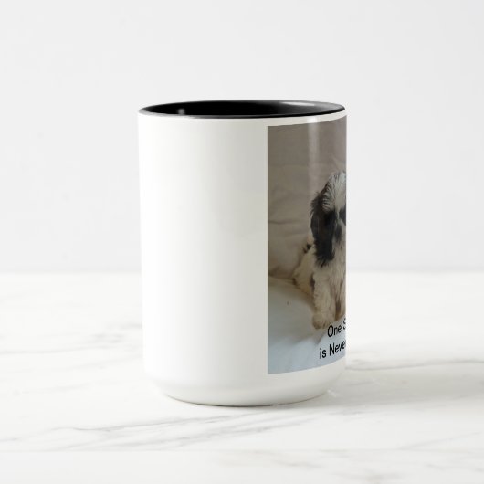 Twee Shih Tzu Puppy Mok (Midden)