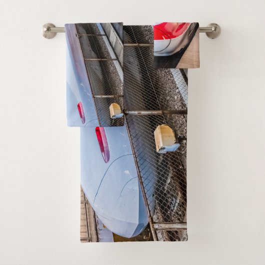 Twee Shinkansen op het Tokyo-station Bad Handdoek (Insitu)